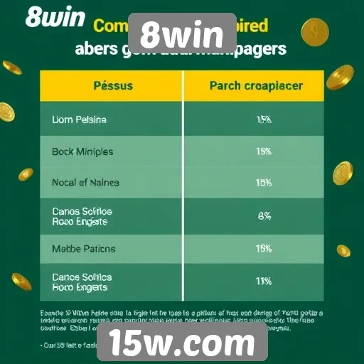 Comparativo de bônus oferecidos pelo 8win