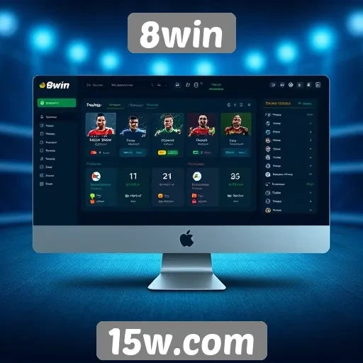 Interface e experiência do usuário no 8win